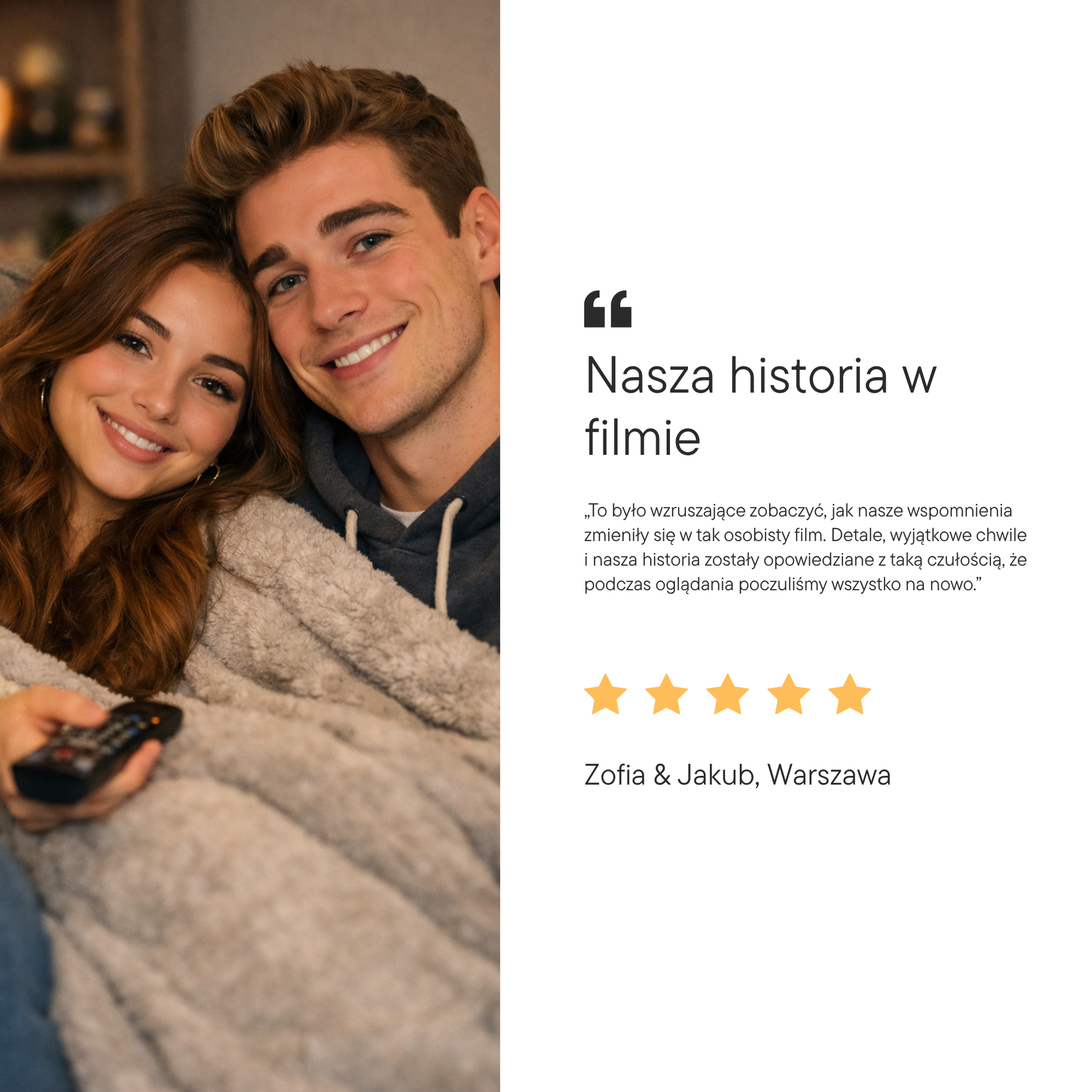 Tu historia de amor en video